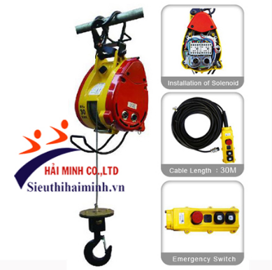 Đặc điểm tời điện mini