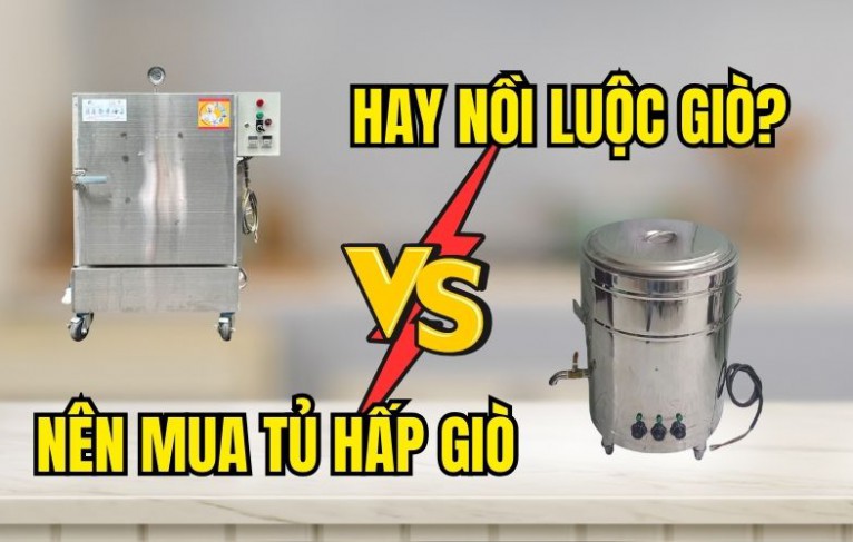 Nên mua tủ hấp giò hay nồi luộc giò?