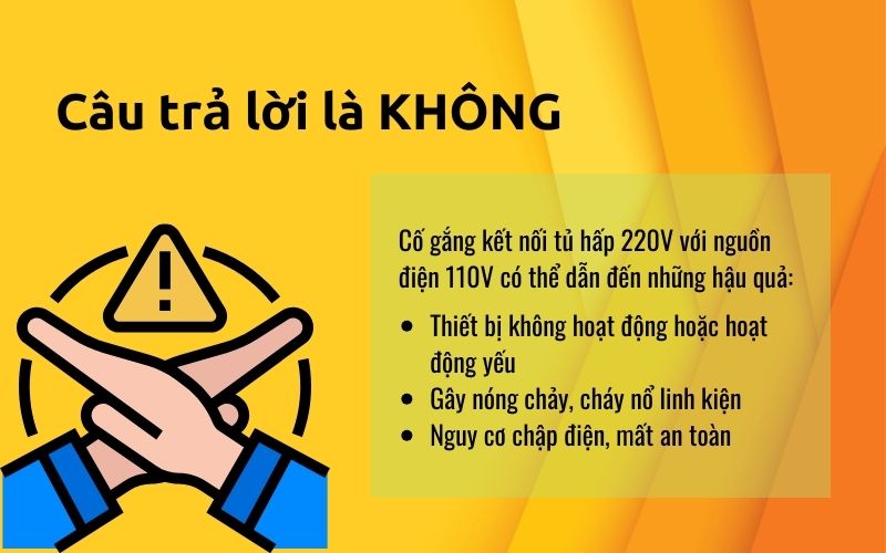 Câu trả lời là KHÔNG
