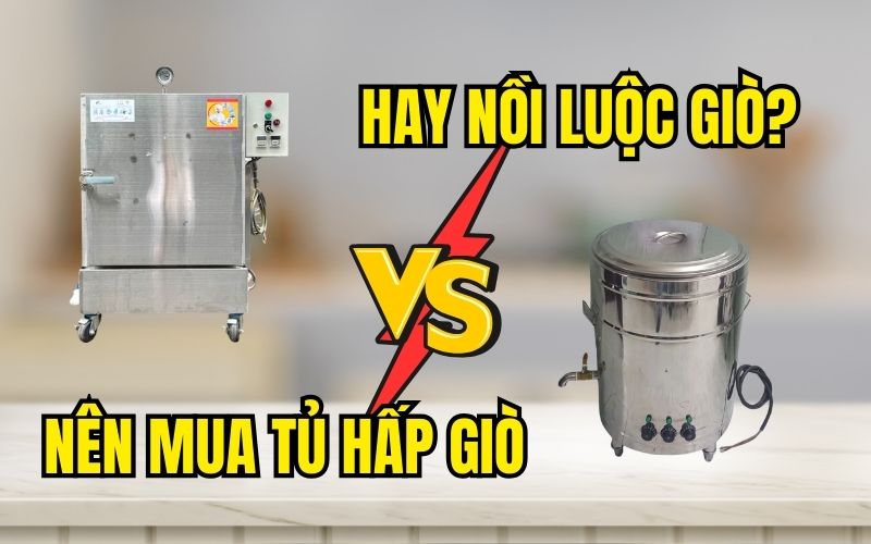 Nên mua tủ hấp giò hay nồi luộc giò