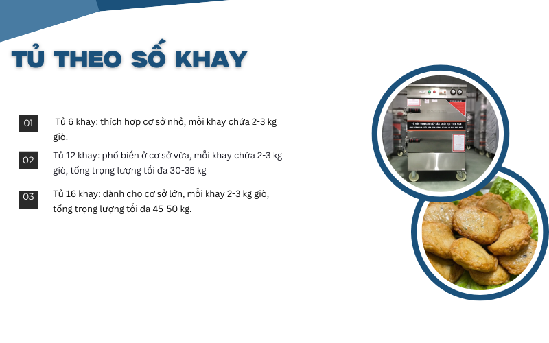 Tủ theo số khay: