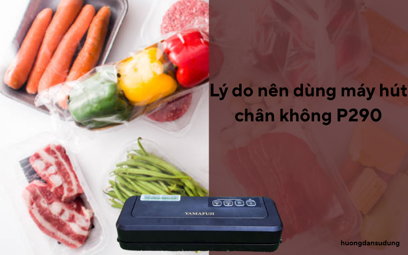 Lý do nên dùng máy hút chân không P290