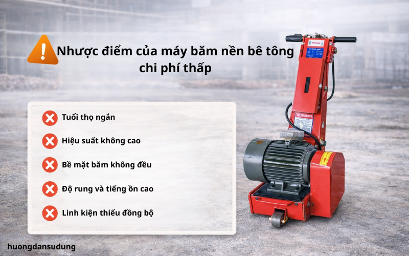 Ưu điểm của máy băm nền chi phí rẻ