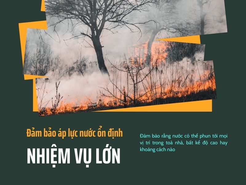 Đảm bảo áp lực nước ổn định