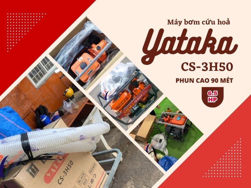 Máy bơm cứu hoả Yataka CS-3H50