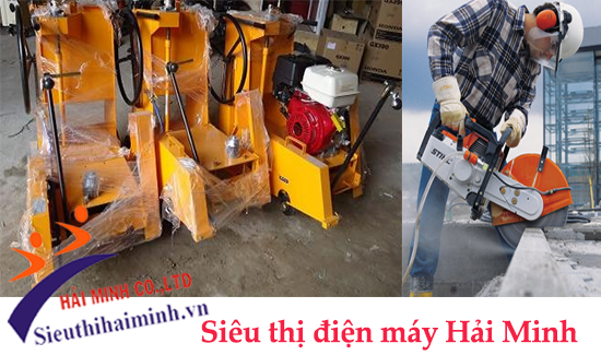 Siêu thị Hải Minh chuyên cung cấp các loại máy cắt bê tông giá rẻ, uy tín