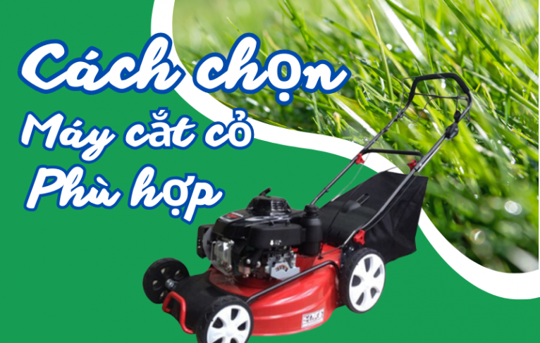 Bạn có biết cách chọn mua máy cắt cỏ như thế nào phù hợp?
