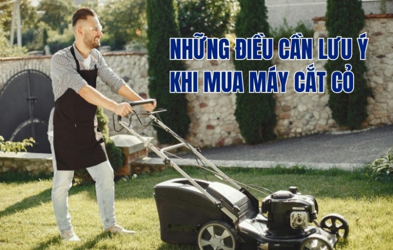 Những điều cần lưu ý khi mua máy cắt cỏ