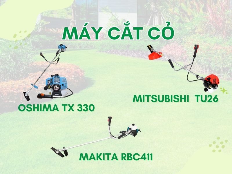 Gợi ý model máy cắt cỏ Nhật Bản được ưa chuộng nhất hiện nay