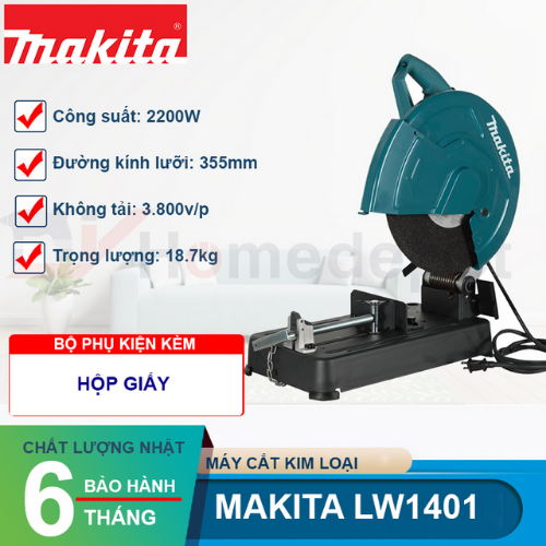 Máy cắt sắt Makita LW1401
