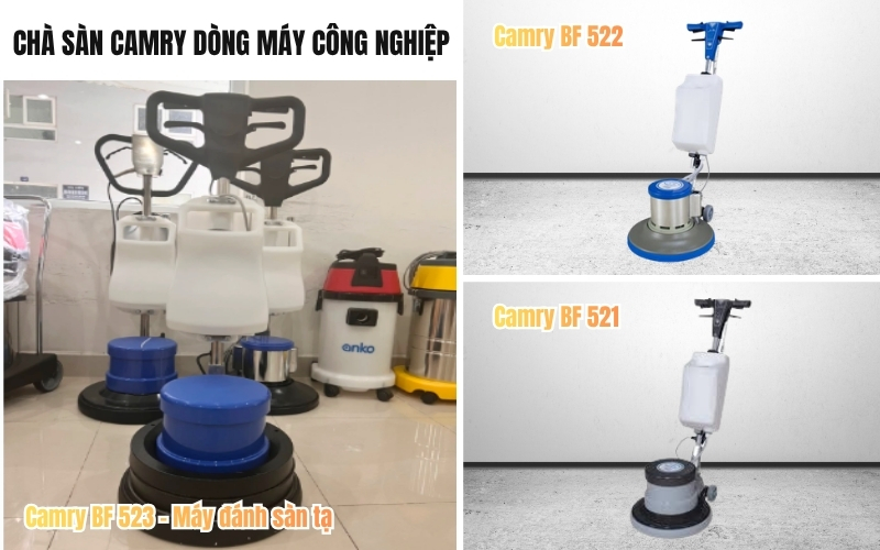 Máy chà sàn Camry – Dòng máy công nghiệp