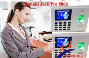 Cách dùng máy chấm công vân tay Ronald Jack Pro 8866