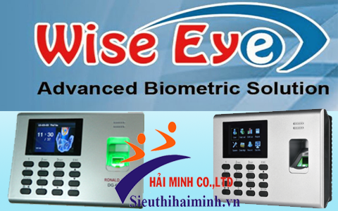 Sử dụng phần mềm Wise eye cho máy chấm công vân tay