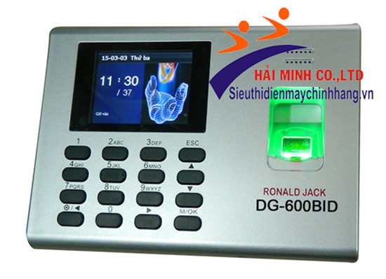 Máy chấm công kiểm soát cửa Ronald Jack DG-600BID - Giá bán: 2.850.000 VNĐ
