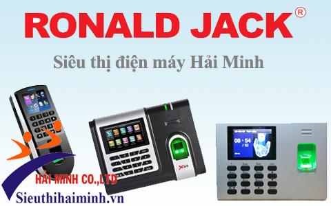 Siêu thị Hải Minh chuyên cung cấp máy chấm công Ronald Jack giá rẻ chính hãng