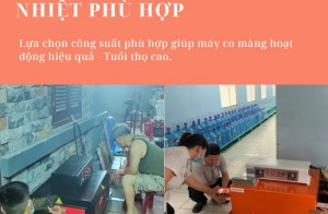Hướng dẫn tính công suất máy co màng nhiệt phù hợp