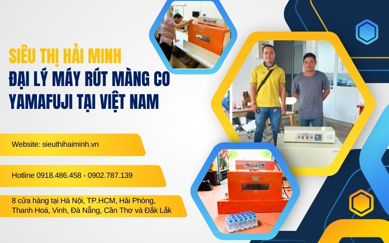 Đại lý máy rút màng co Yamafuji tại Việt Nam