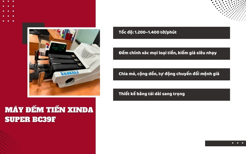 Top máy đếm tiền ngân hàng tốc độ cao giá tốt