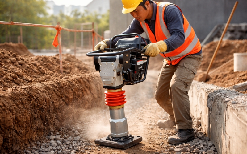 Nguyên lý vận hành máy đầm cóc