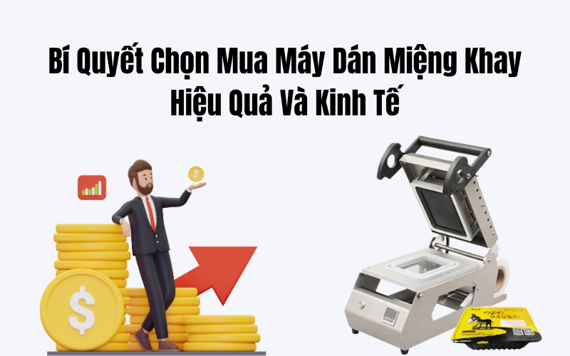 Bí Quyết Chọn Mua Máy Dán Miệng Khay Hiệu Quả Và Kinh Tế