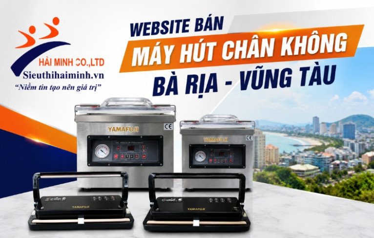 Website bán máy hút chân không Bà Rịa - Vũng Tàu