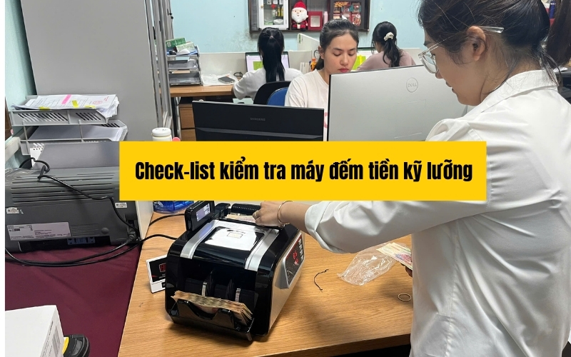 Kiểm tra phần cứng và các bộ phận vận hành để thường xuyên