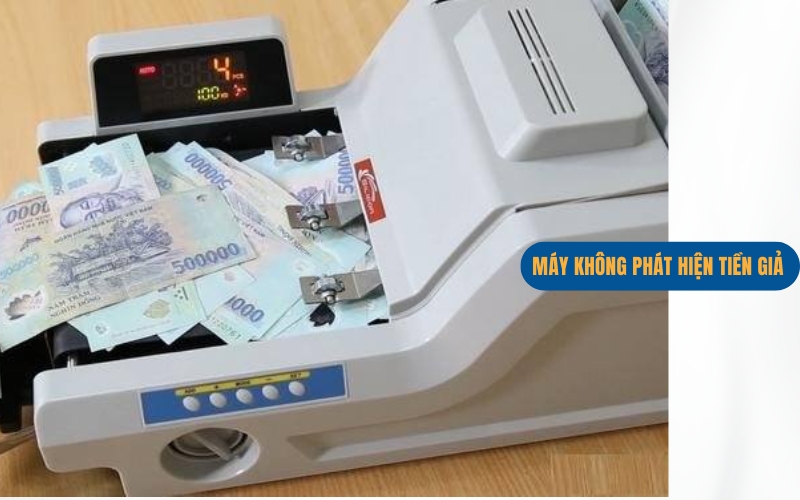Máy không hiện số hoặc nhảy số