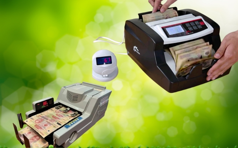 Hướng dẫn sử dụng máy đếm tiền với chế độ đếm thông thường 
