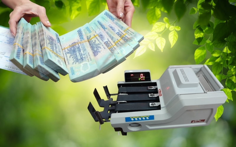 Khởi động và kiểm tra máy đếm tiền ban đầu