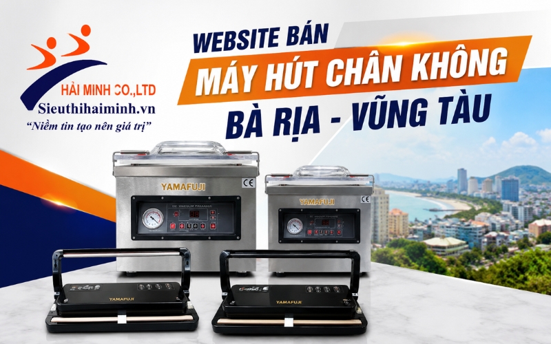 Website bán máy hút chân không Bà Rịa - Vũng Tàu