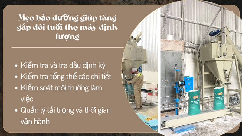Mẹo bảo dưỡng giúp tăng gấp đôi tuổi thọ máy định lượng