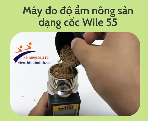 Máy đo độ ẩm nông sản dạng cốc Wile 55