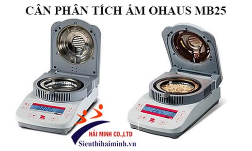 Hải Minh bán máy cân sấy ẩm ohaus mb25 chất lượng với giá tốt nhất