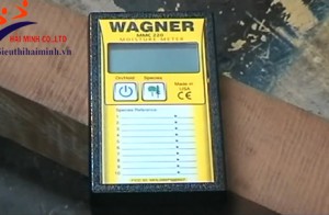 Máy đo độ ẩm gỗ Wagner MMC220: Thiết bị lý tưởng đo độ ẩm gỗ trong sản xuất!