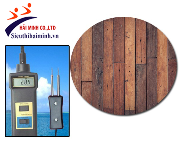 Máy đo độ ẩm gỗ cầm tay M&MPro HMMC7806