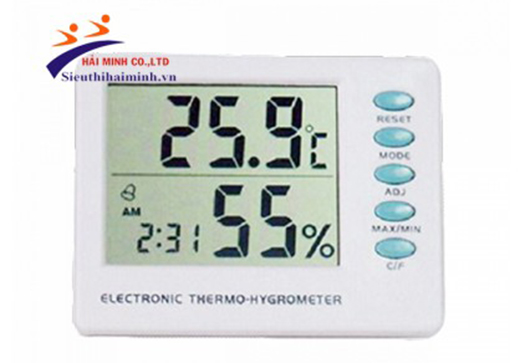 Đồng hồ đo độ ẩm và nhiệt độ TigerDirect HMAMT-109 - Giá bán: 800.000 VNĐ