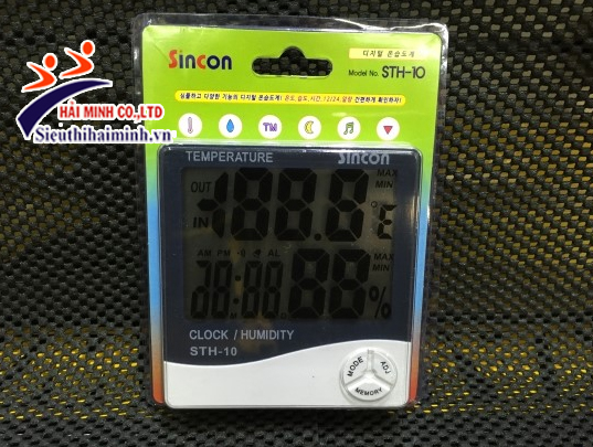 Máy đo độ ẩm không khí giá rẻ, chính hãng bán tại Hải Minh
