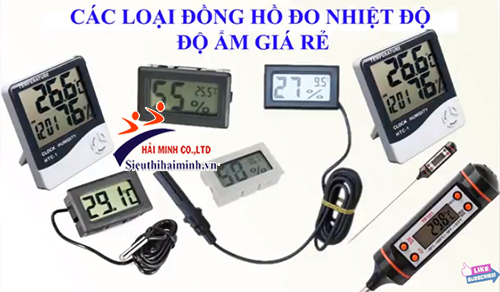 Hải Minh chuyên cung cấp các loại máy đo độ ẩm không khí chính hãng, giá tốt