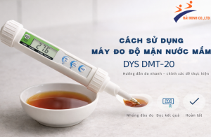 Cách sử dụng máy đo độ mặn nước mắm DYS DMT-20