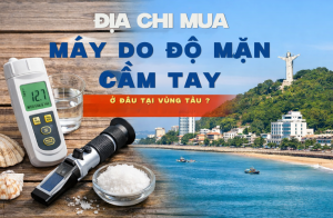 Địa Chỉ Mua Máy Đo Độ Mặn Cầm Tay Ở Đâu Tại Vũng Tàu?