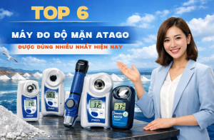 Top 6 Máy Đo Độ Mặn Atago Được Dùng Nhiều Nhất Hiện Nay