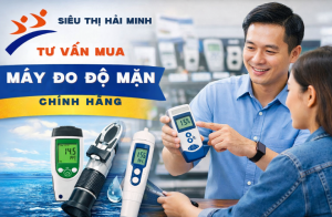 Siêu Thị Hải Minh Tư Vấn Mua Máy Đo Độ Mặn Chính Hãng