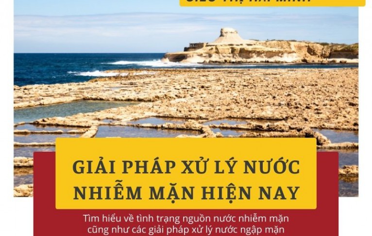 Giải pháp xử lý nước nhiễm mặn hiện nay