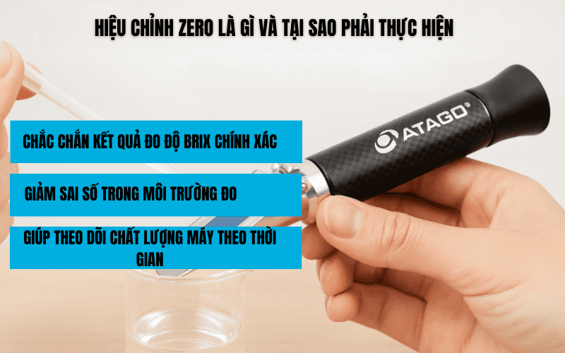 Hiệu chỉnh Zero là gì và tại sao phải thực hiện