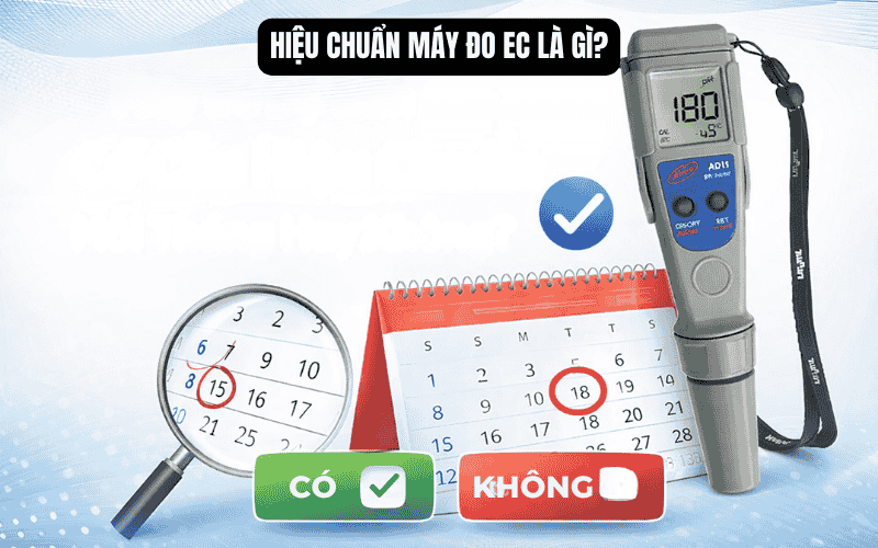 Hiệu chuẩn máy đo EC là gì?