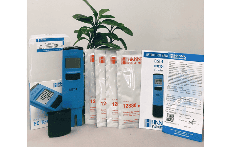  Hướng dẫn đo độ dẫn bằng bút đo Hanna HI98304 đúng cách