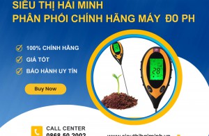 4 lý do nên mua máy đo độ ph tại Siêu thị Hải Minh