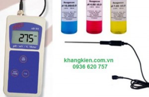 Cách sử dụng máy đo pH, mV và nhiệt độ cầm tay AD 111