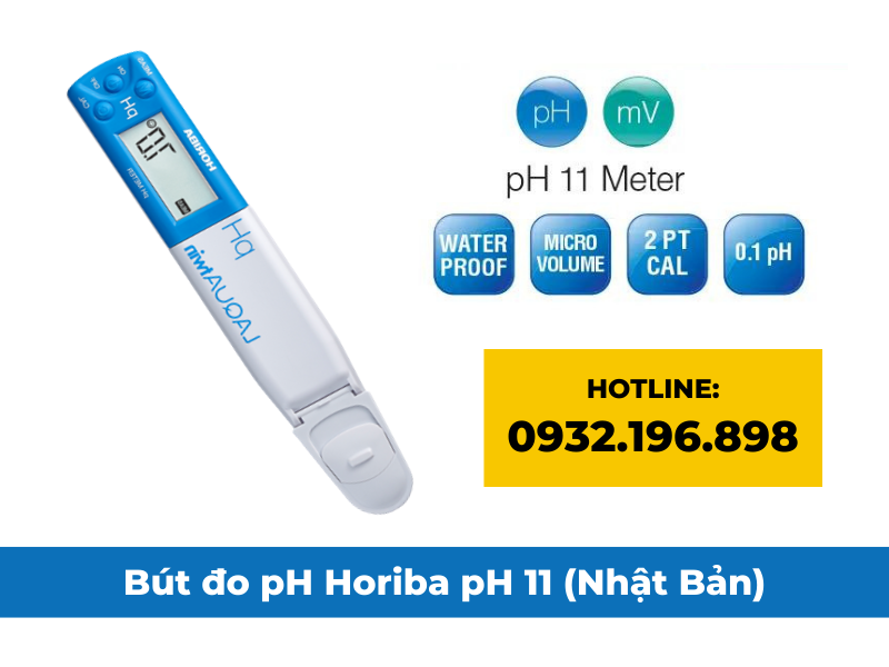 Bút đo pH Horiba pH 11 (Nhật Bản)