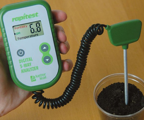 Máy đo độ pH dễ xác định độ pH của đất